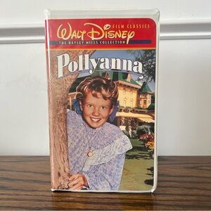 Pollyanna Walt Disney VHS Film Classics Clamshell 1960 Family Movie Night